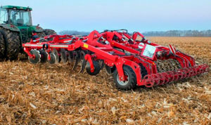 Украинский тест-драйв культиватора Horsch Tiger 4 MT. Видео