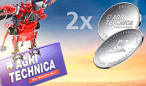 Вручение медалей фирме HORSCH на выставке АГРИТЕХНИКА 2013