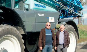 Интервью по самоходному опрыскивателю BERTHOUD