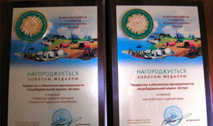 Вручение заслуженных дипломов