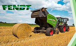 Прес-підбирач Fendt Rotana + сітка JUTA = ідеальна робота