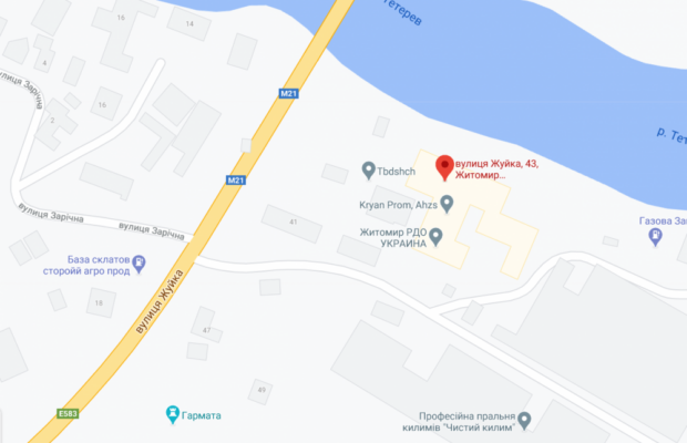 Нова адреса Житомирського офісу!