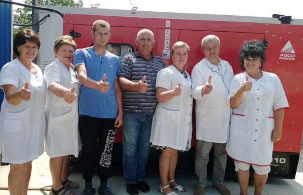 Уже третій потужний генератор встановлено для лікарні, цього разу на Чернігівщині