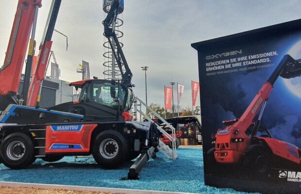 Manitou вперше представив повністю електричні телескопічні навантажувачі