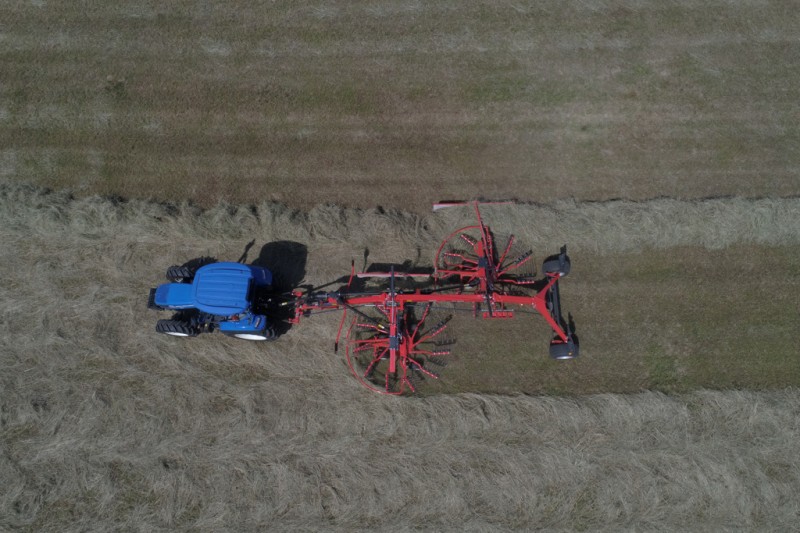 Валкоутворювач KUHN з двома роторами GA 6930