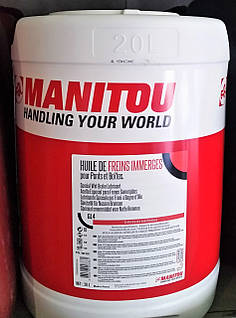Канистра масла Manitou для мостов с погружёнными тормозами, 20 л